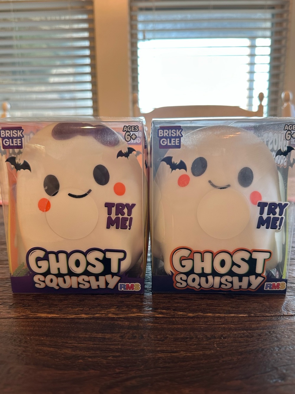 👻🧡🖤 Adorable Girl and Boy Jumbo Ghost Squishies 👻🧡🖤